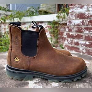 Wolverine Mens I-90 EPX Romeo Boots Brown Leather Sz 8.5 EW Waterproof W10790